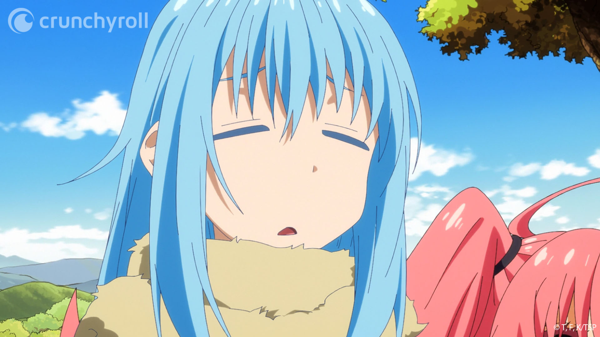 closed eyed rimuru